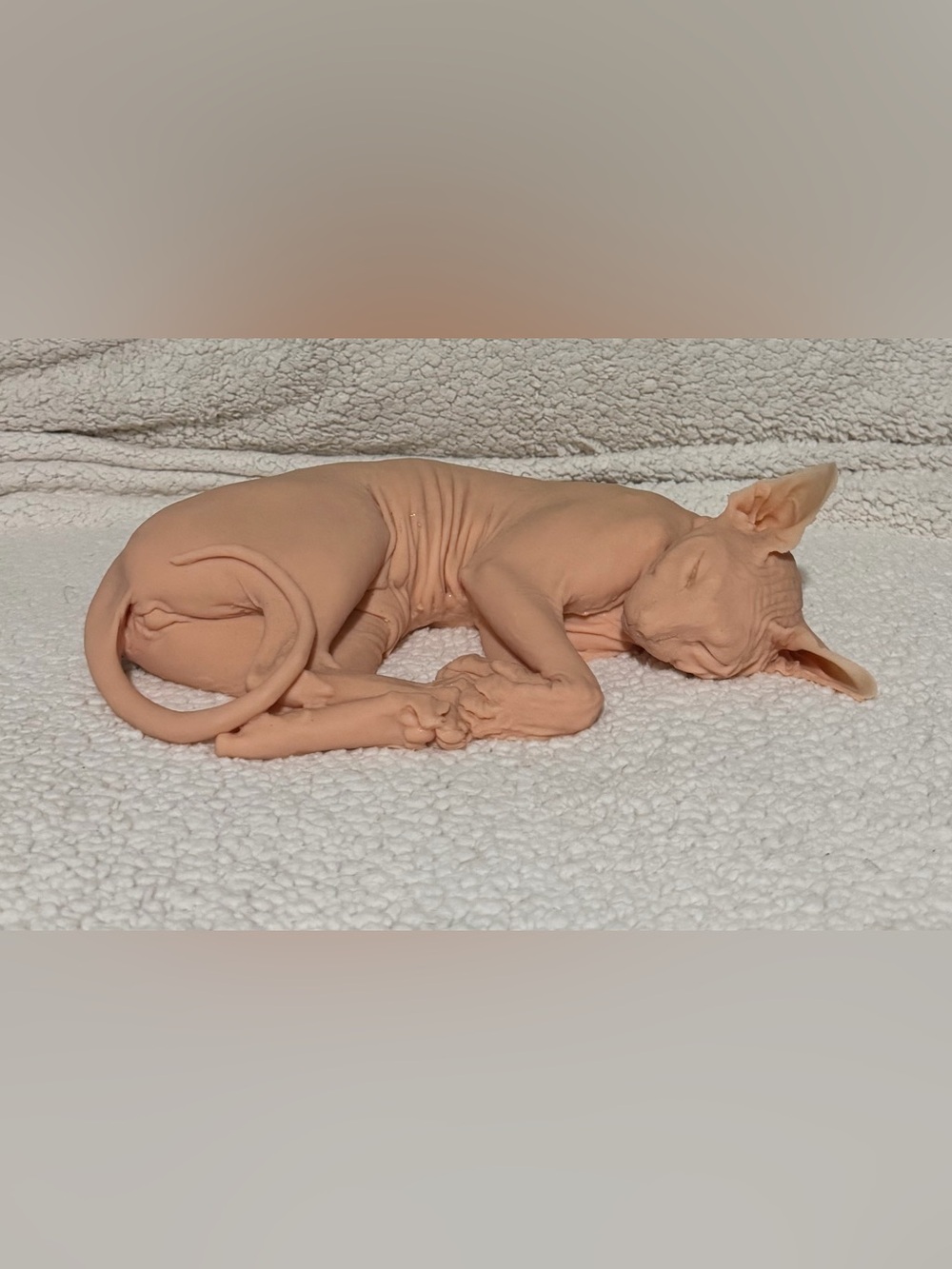 Hairless Cat Figurine Decor